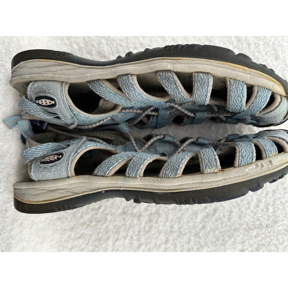 Keen Whisper Waterproof Hiking Sandals Blue Celestial Womens Size 9. 1012229 - Picture 9 of 9